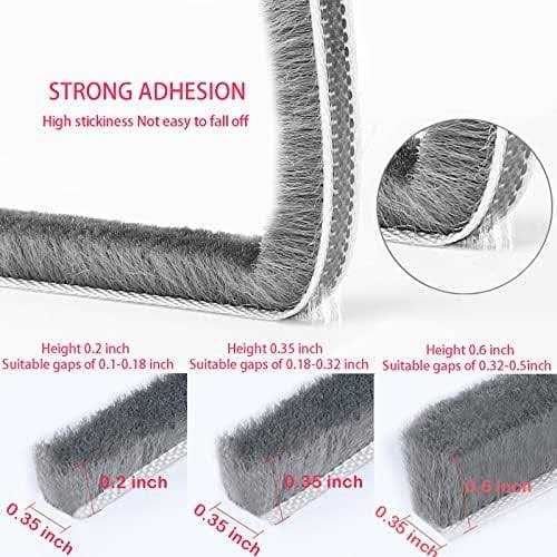 Weather Stripping Door Window Seal Strip 33 Ft Selfadhesive Strong Adhesion - Cheap Fitting