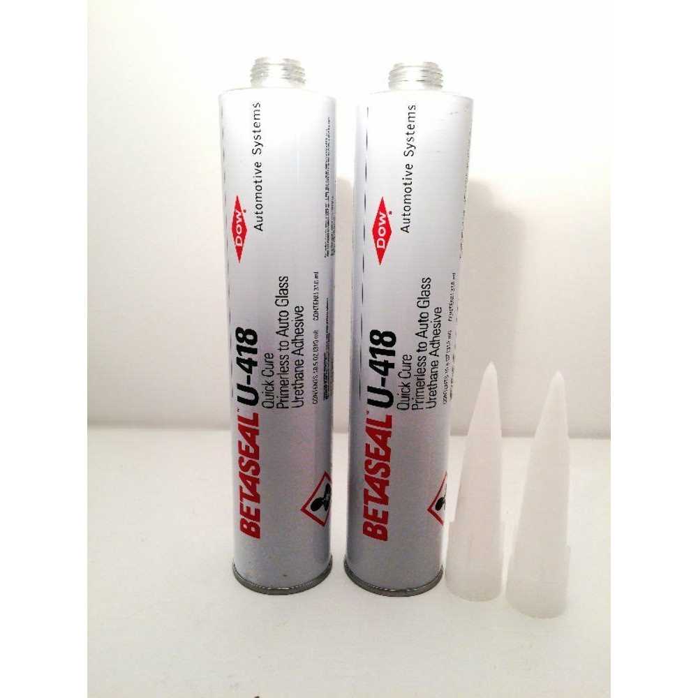 Tubes U-418 Dow Auto Glass Sealant/Adhesive/Urethane-Primerless 10.5oz 310ml - Cheap Fitting