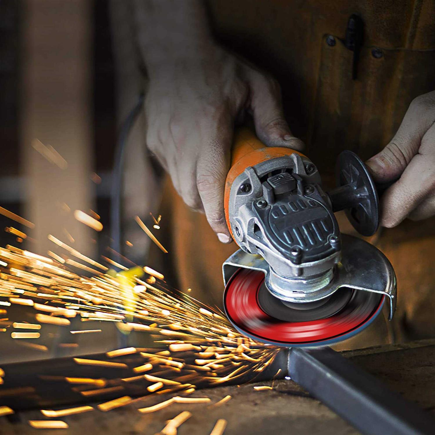 EZARC Flap Discs 40 Grit 4 1/2 x 7/8-Inch Flap Sanding Disc - Cheap Fitting