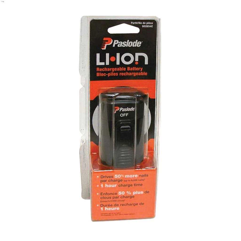 Paslode Lithium-Ion Rechargeable Battery 902654 - Cheap Fitting