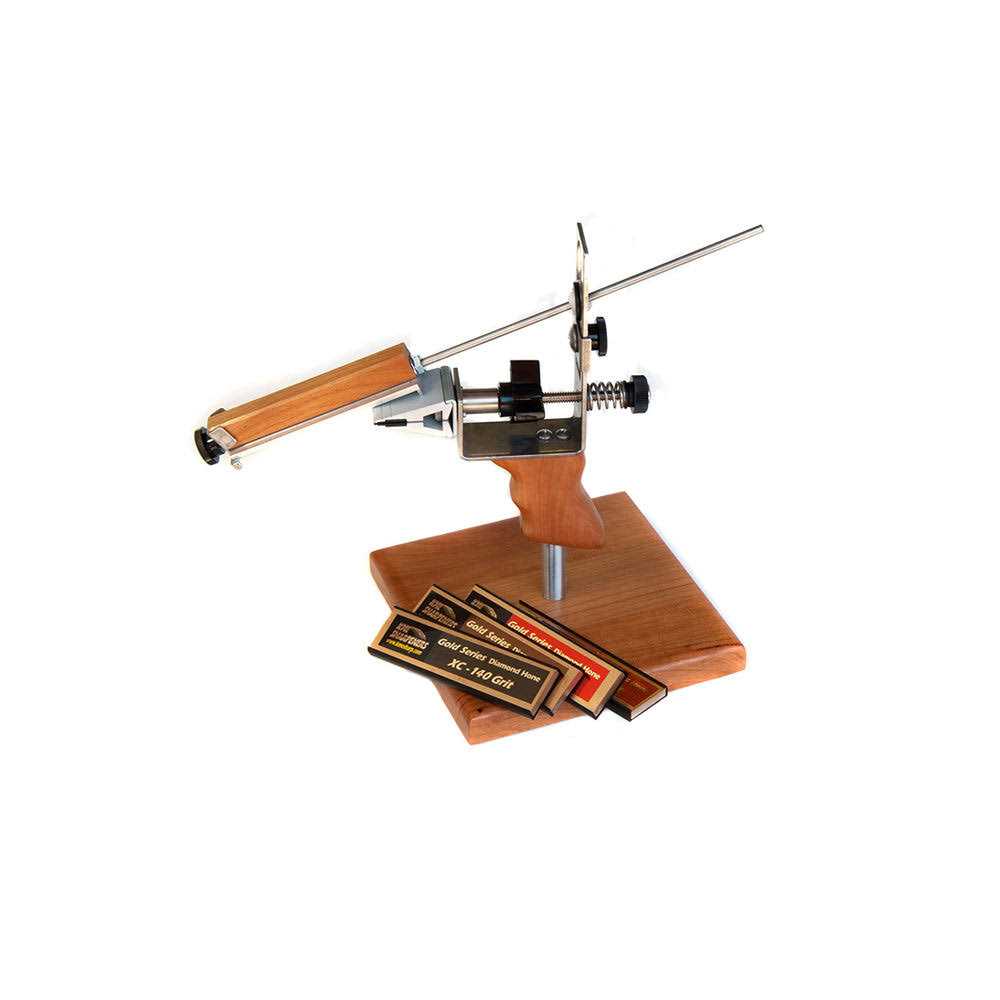 KME Sharpeners kme Precision Knife Sharpener System with 4 - Cheap Fitting