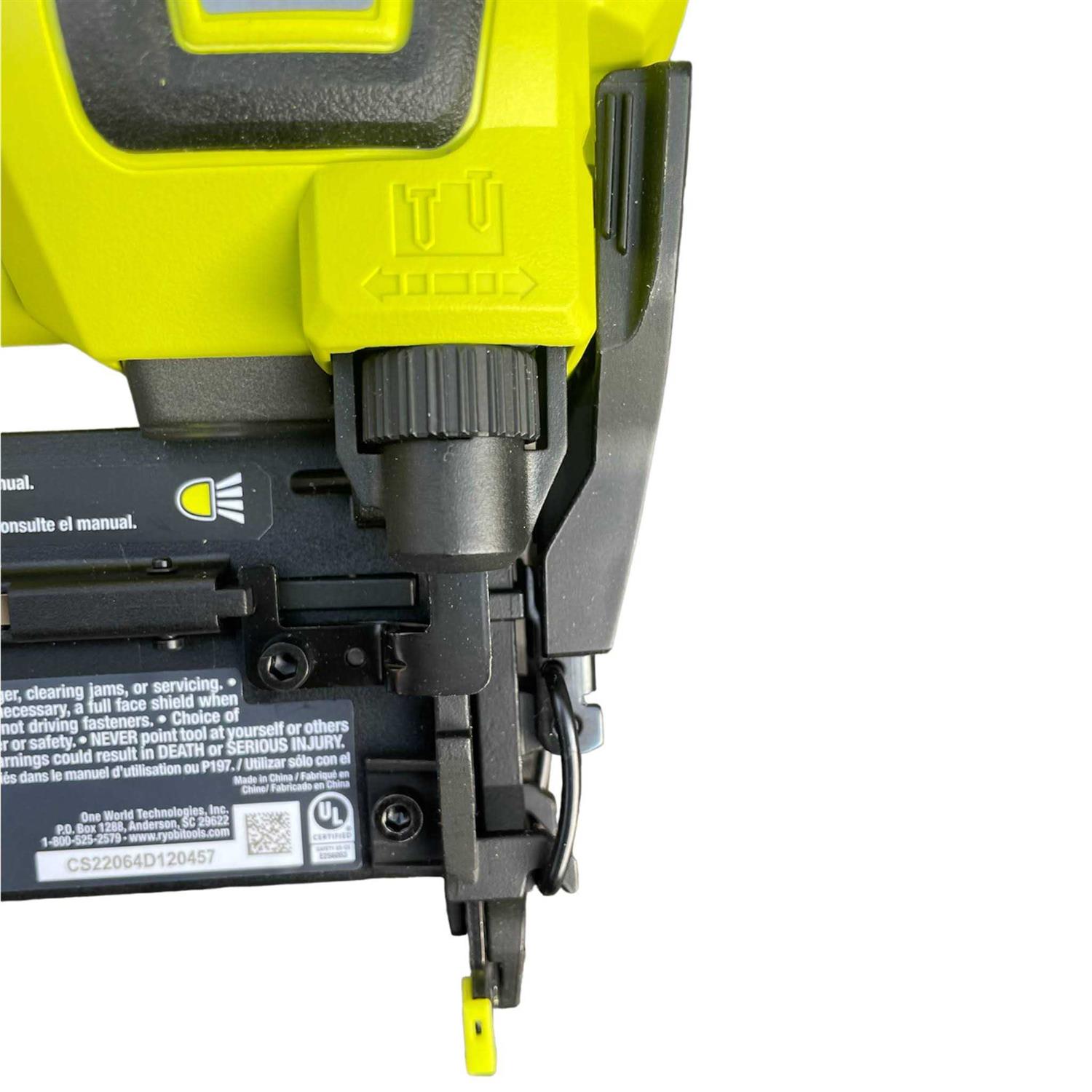 Ryobi ONE+ HP 18V 18-Gauge Brushless Cordless AirStrike Brad Nailer - Cheap Fitting