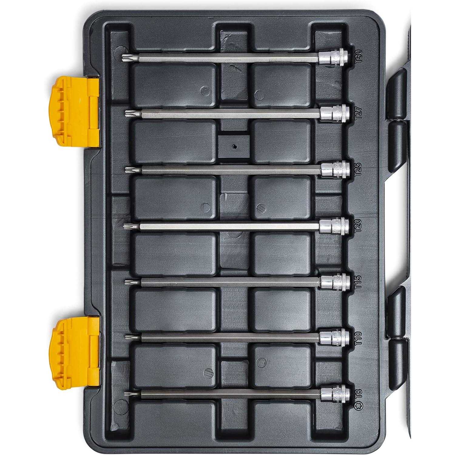 GEARWRENCH 49 Piece 1/4 3/8 1/2 Drive Torx Bit Socket Master Set - Cheap Fitting