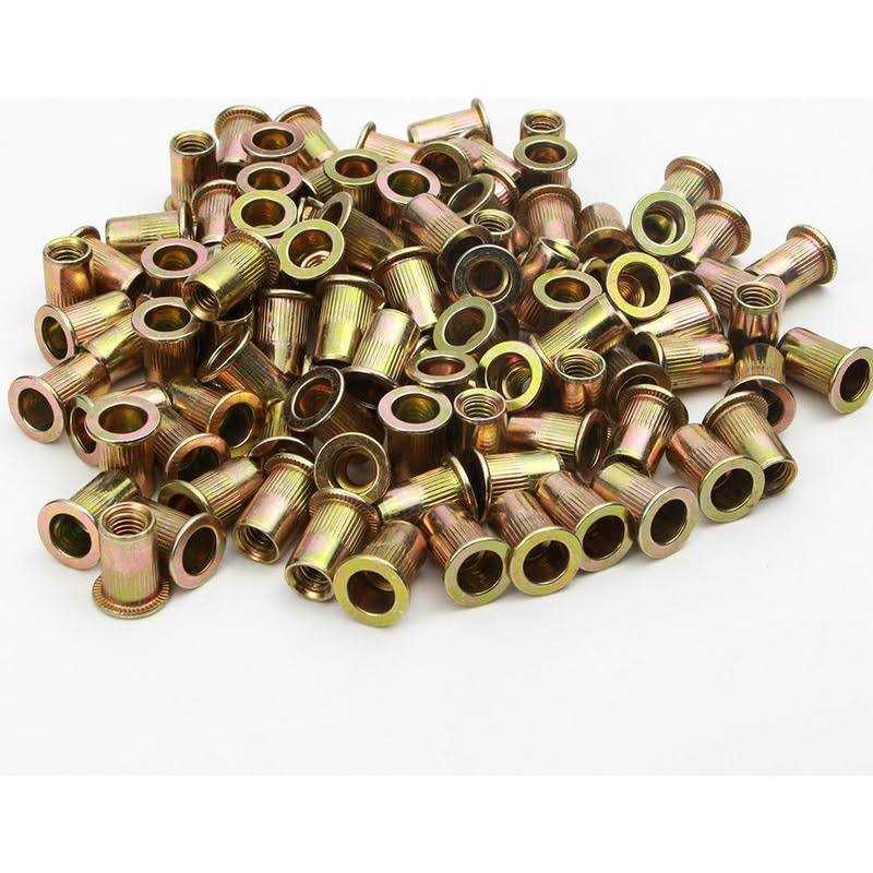 Rivet Nut Lokman Carbon Steel Flat Head Rivnut Threaded Insert Nut - Cheap Fitting