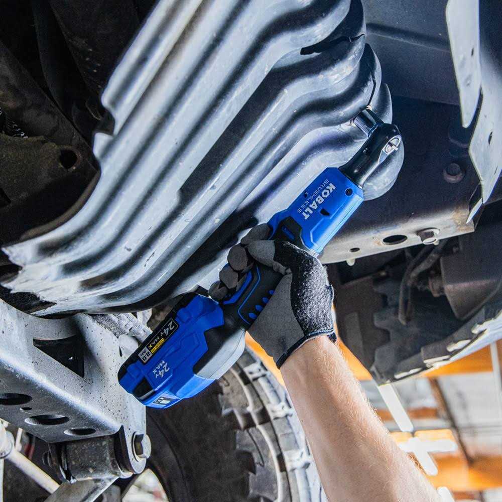 Kobalt 24-volt Variable Speed Brushless 3/8-in Drive Cordless Ratchet Wrench KRW 224B-03 - Cheap Fitting
