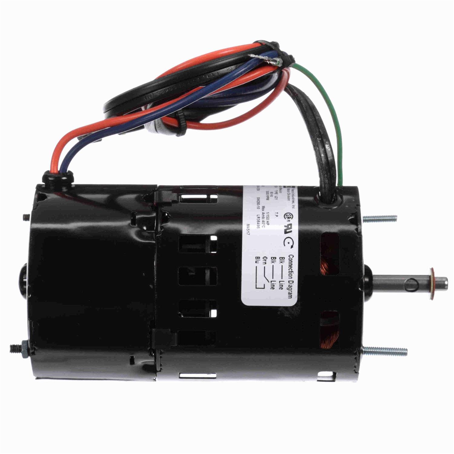 Fasco D408 Motor,1/150 HP,3000 rpm,3.3,115V - Cheap Fitting