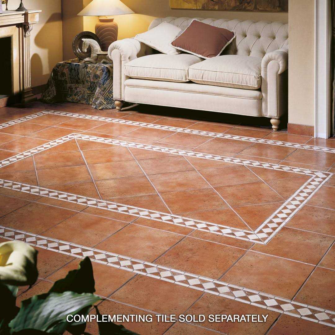 Merola Tile Elite Cuero Matte 13 x 13 Ceramic Floor and Wall Tile - Cheap Fitting