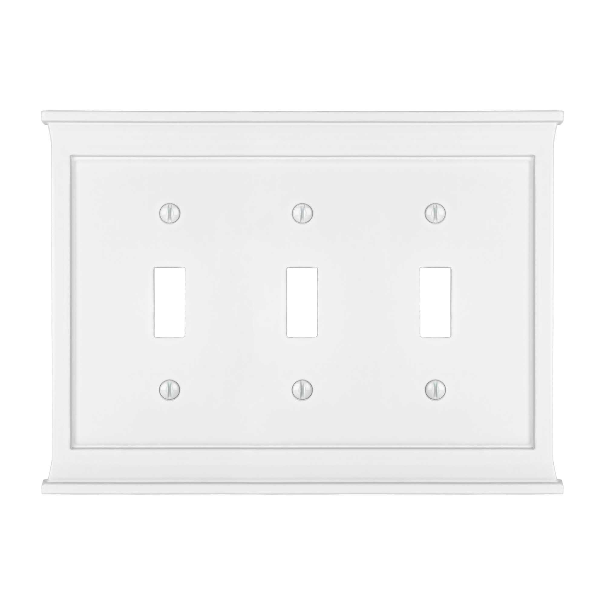 Amerelle Wallplates Mantel Wood Single Toggle Wallplate 178TW - Cheap Fitting