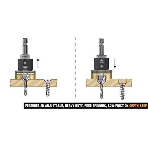 Amana Tool 55229 Countersink/Stop 5/32 in Drill - Cheap Fitting