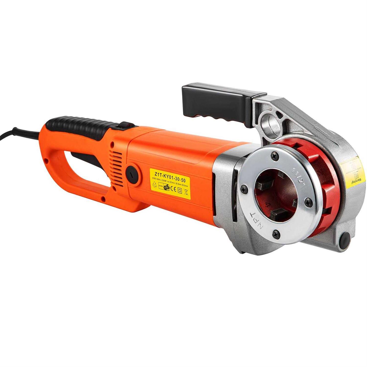 VEVOR Electric Pipe Threader 2300W Pipe Threading Machine Heavy-Duty Hand-Held Power Drive Kit - Cheap Fitting