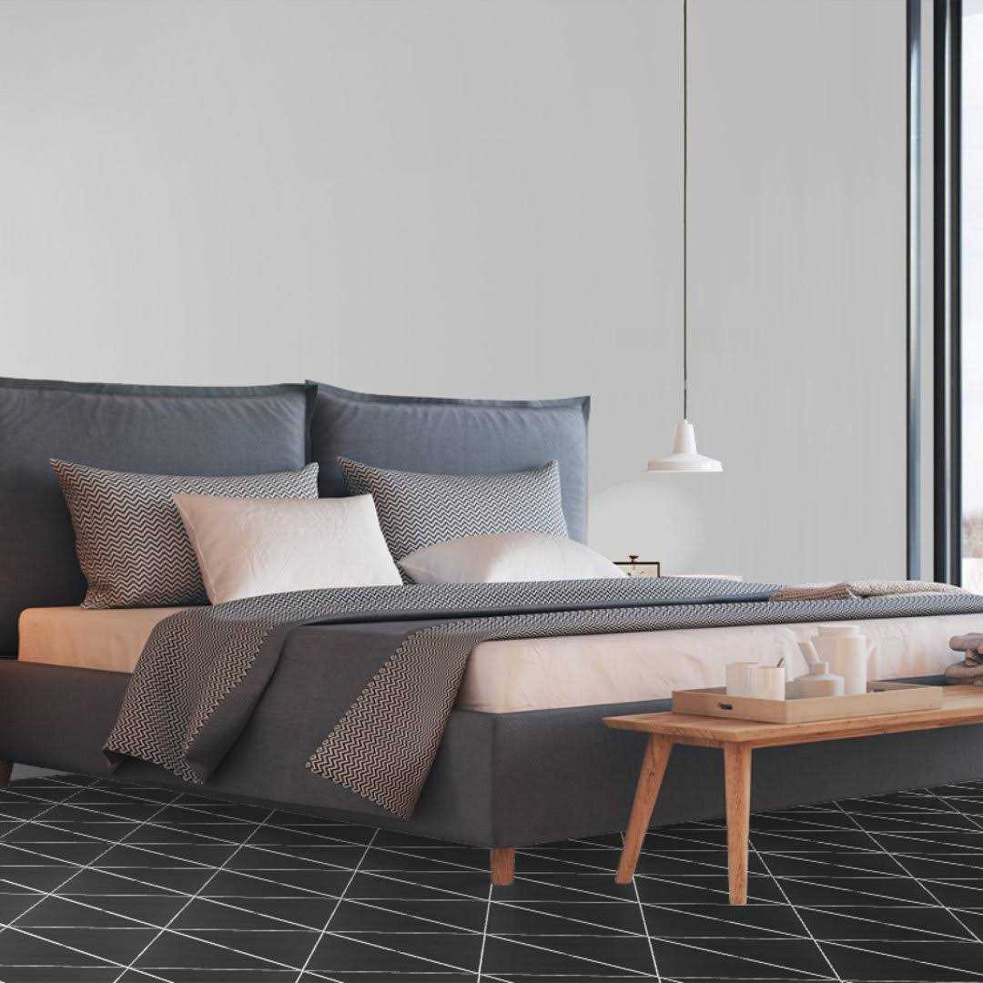 Refinery 12” W x 12” L Porcelain Triangle Singular Tile PIXL - Cheap Fitting