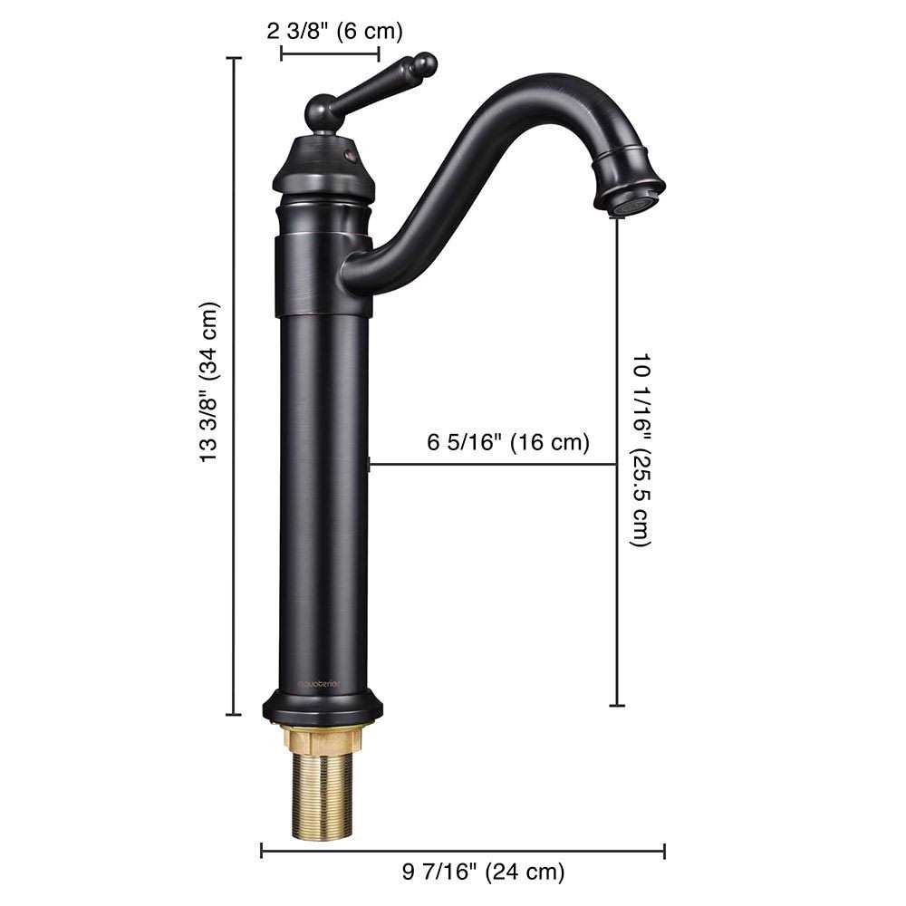 Tall Single-Hole Bath Bar Lavatory Faucet - Cheap Fitting