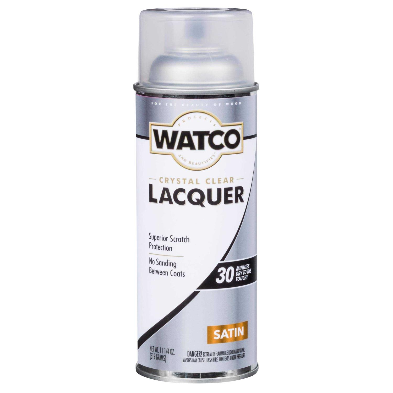 Watco Clear Lacquer Wood Finish Spray - Cheap Fitting