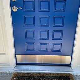 Stainless Steel Door Kick Plate Mop Plate Protection Plate - Cheap Fitting