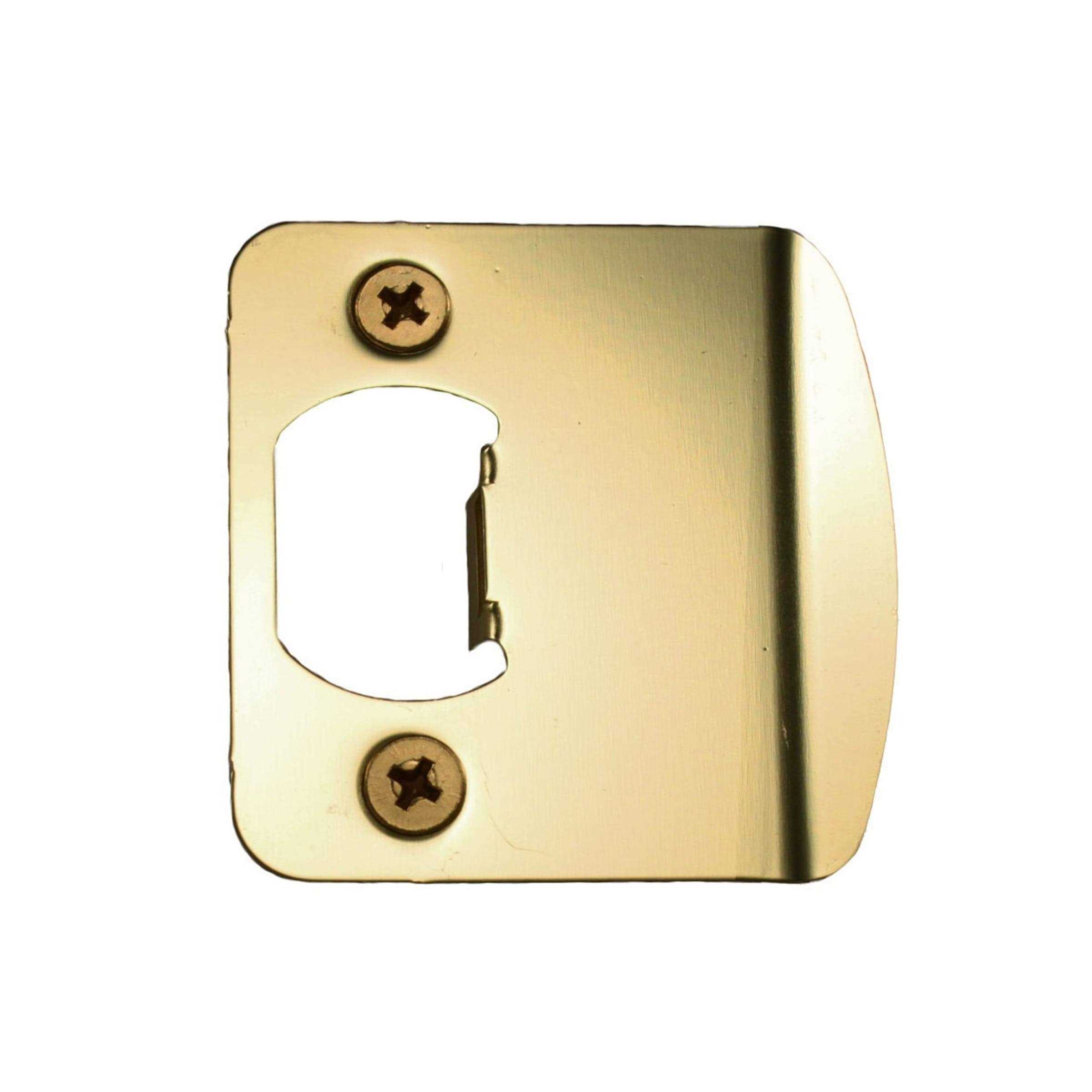 Kwikset 83536 Extended Lip Strike Plate - Cheap Fitting