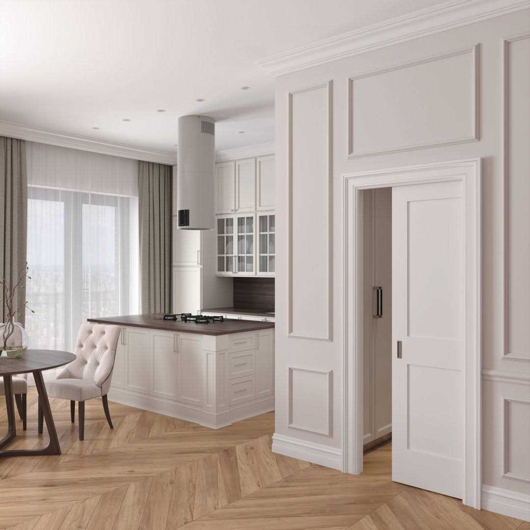 RESO 22 in. x 80 in. Double Panel Solid Core Primed - Cheap Fitting