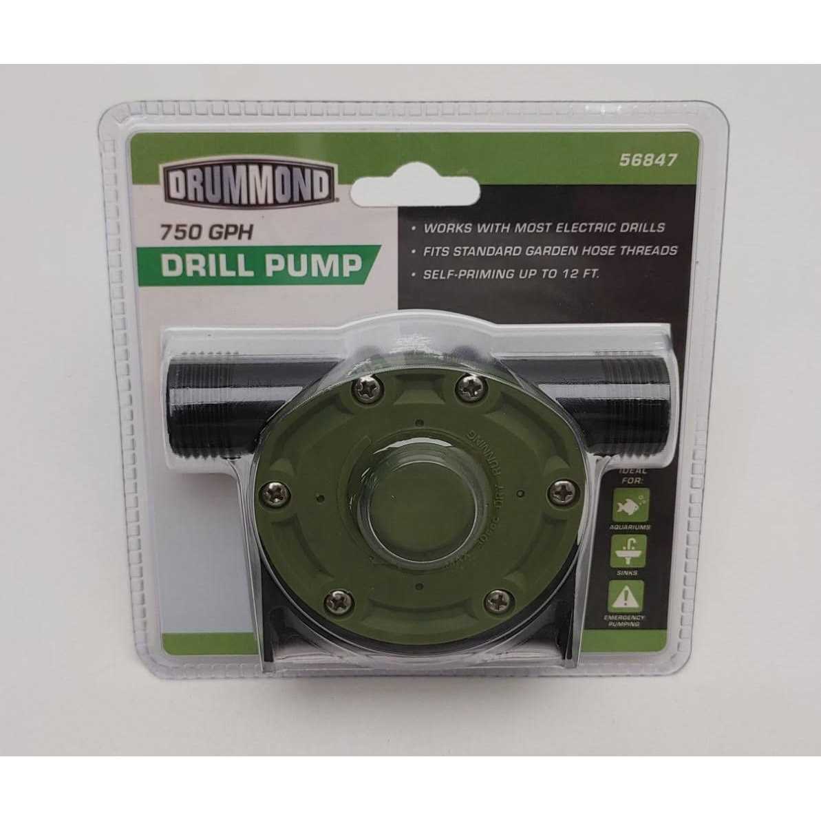 Drummond 750 GPH Drill Pump - Cheap Fitting