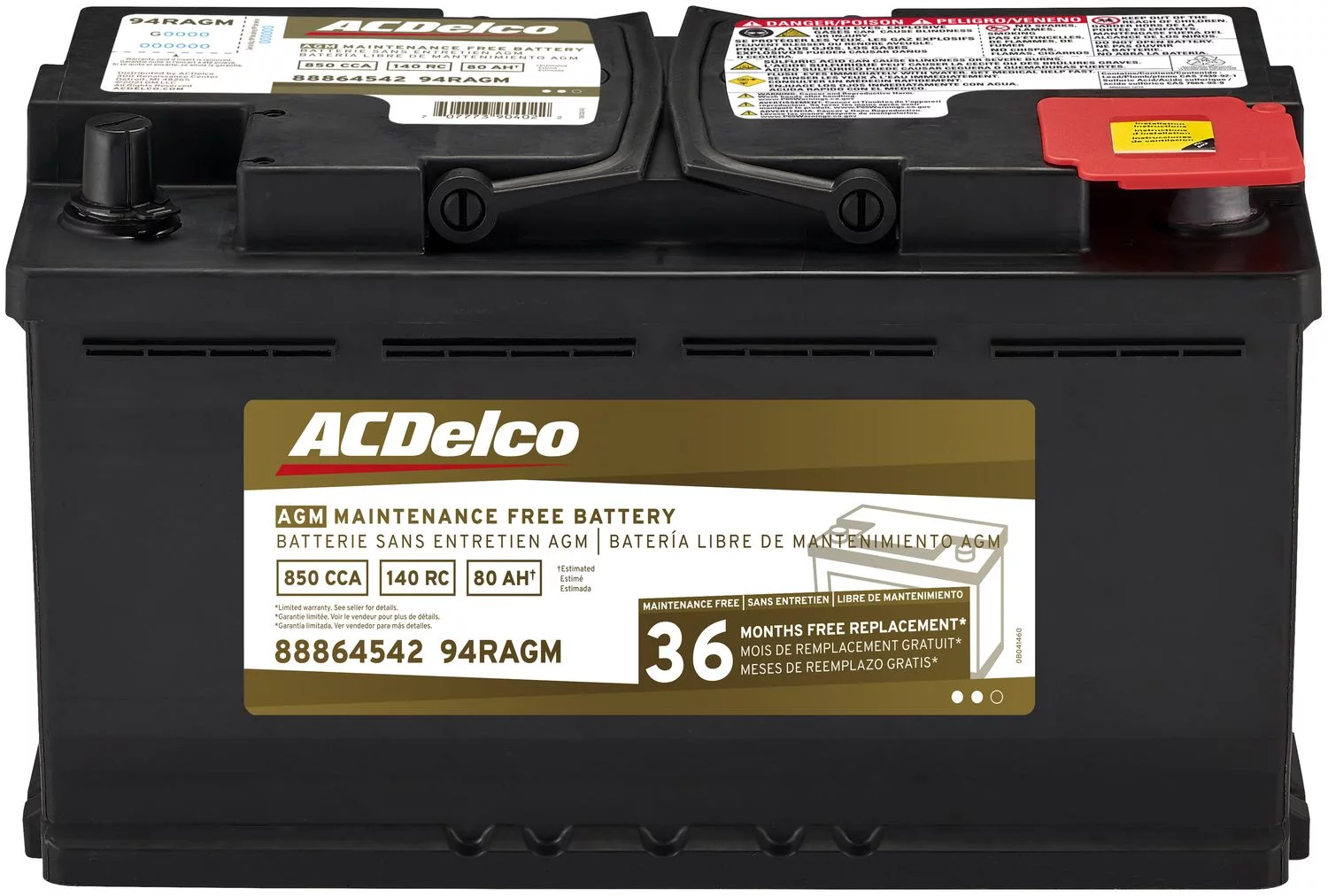 ACDelco AGM Automotive BCI Group 94R Battery 94RAGM - Cheap Fitting