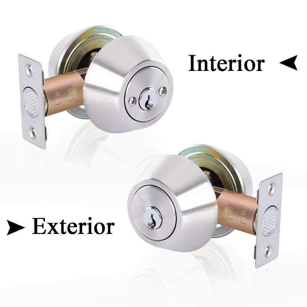 Rulart Double Keyed Deadbolt Lock Keyed on Both Sides - Cheap Fitting