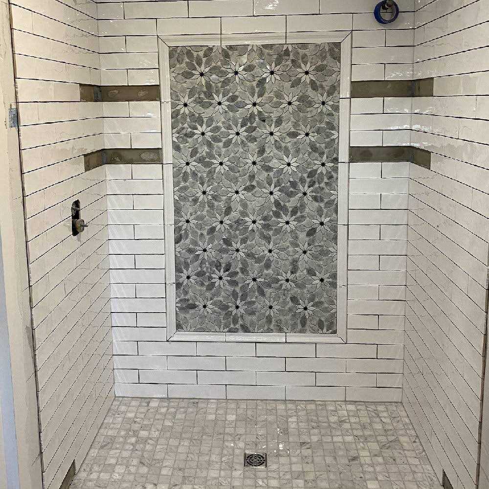 12 x 13 Marble Novelty Mosaic Wall & Floor Tile Marble Online - Cheap Fitting