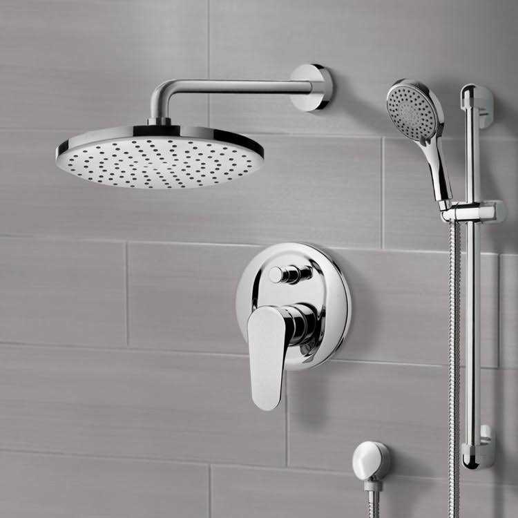 Nameeks 343-30-356MD20 Remer Collection 2.5 GPM Single Function Rain Shower Head Remer 343-30-356MD20 - Cheap Fitting