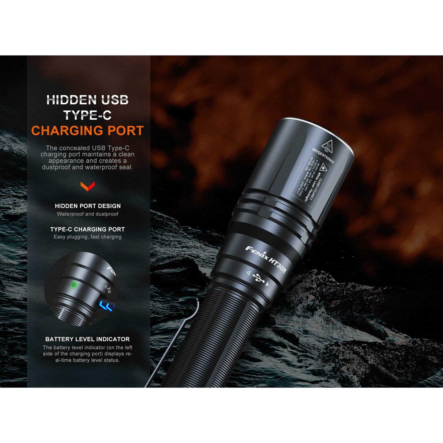 Fenix HT30R White Laser Flashlight - Cheap Fitting