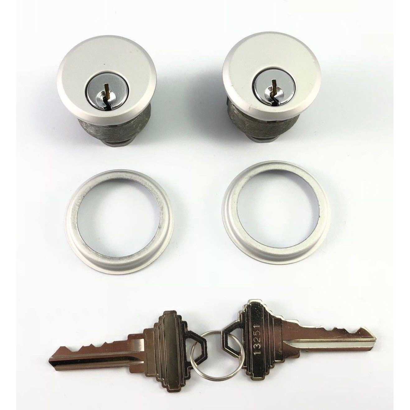 Global Door Controls 1-5/32 in. Aluminum Double Zinc Mortise Cylinder With 5 Pin Keyway - Cheap Fitting