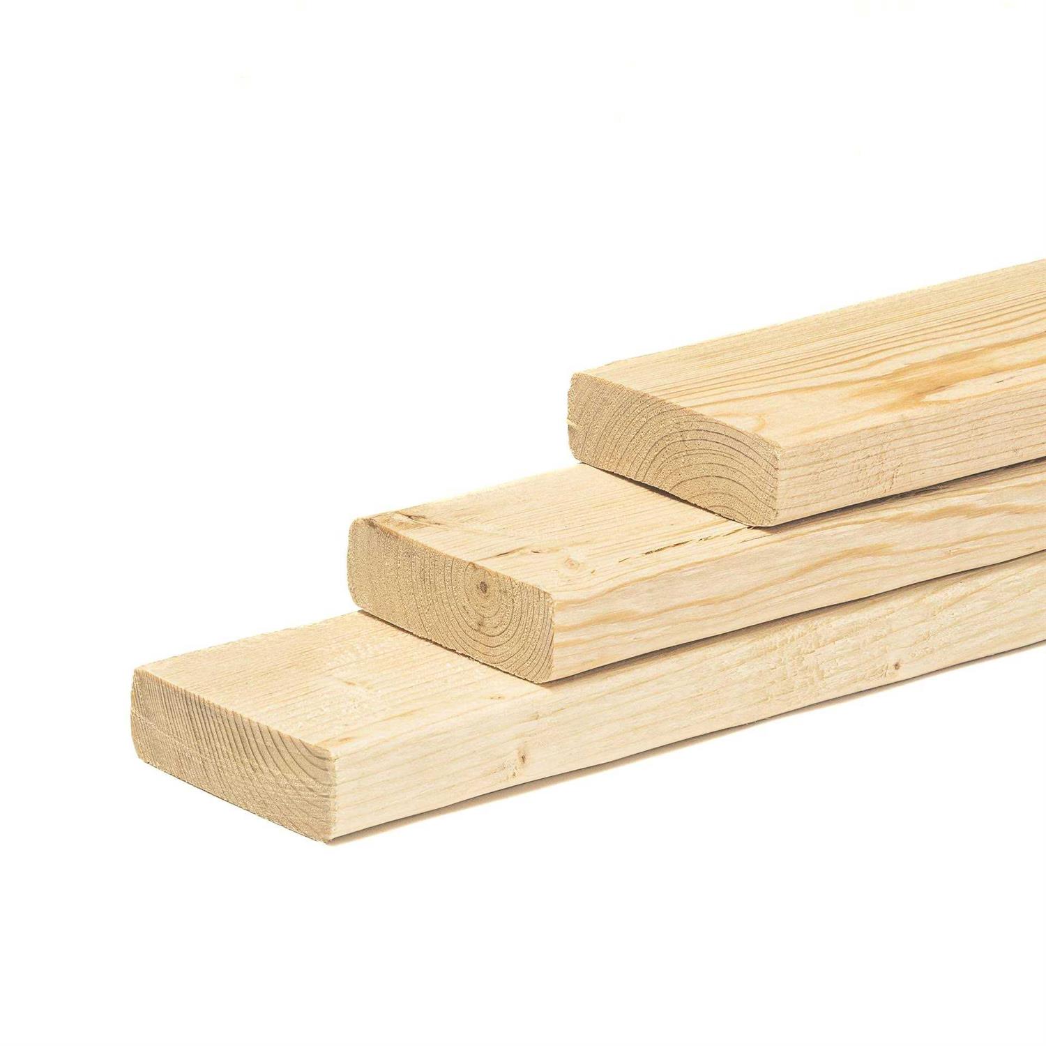 Unbranded 1-in x 3-in x 8-ft Spruce Pine Fir Furring Strip S135S96PM6M360WT - Cheap Fitting