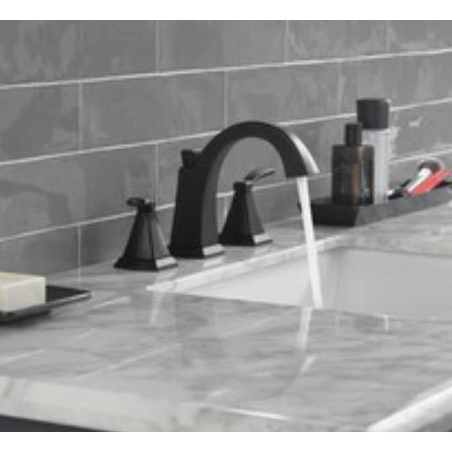 Delta Flynn Two Handle Widespread Bathroom Faucet - Cheap Fitting