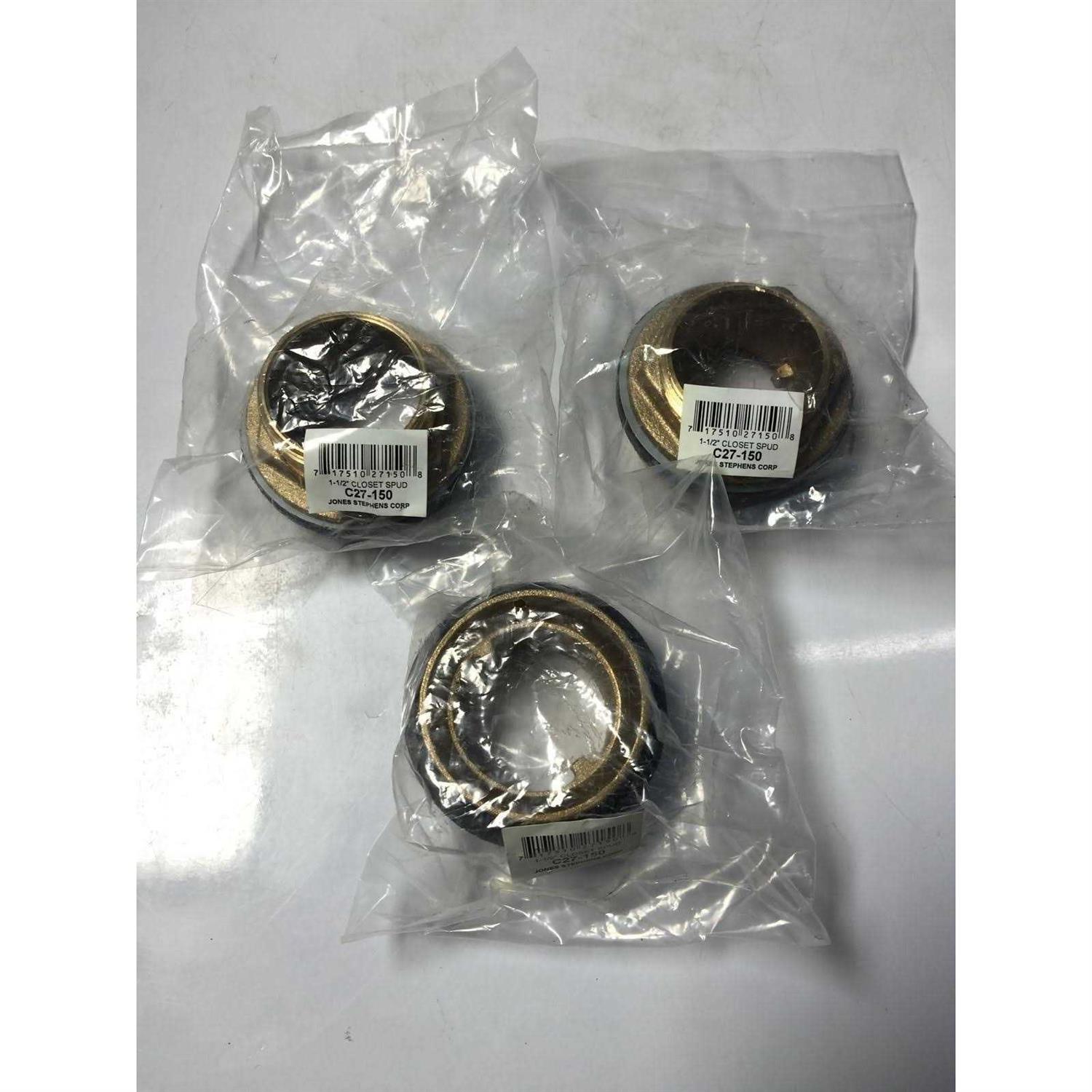 Jones Stephens 1-1/2 In. Cast Brass Toilet Spud C27150 - Cheap Fitting