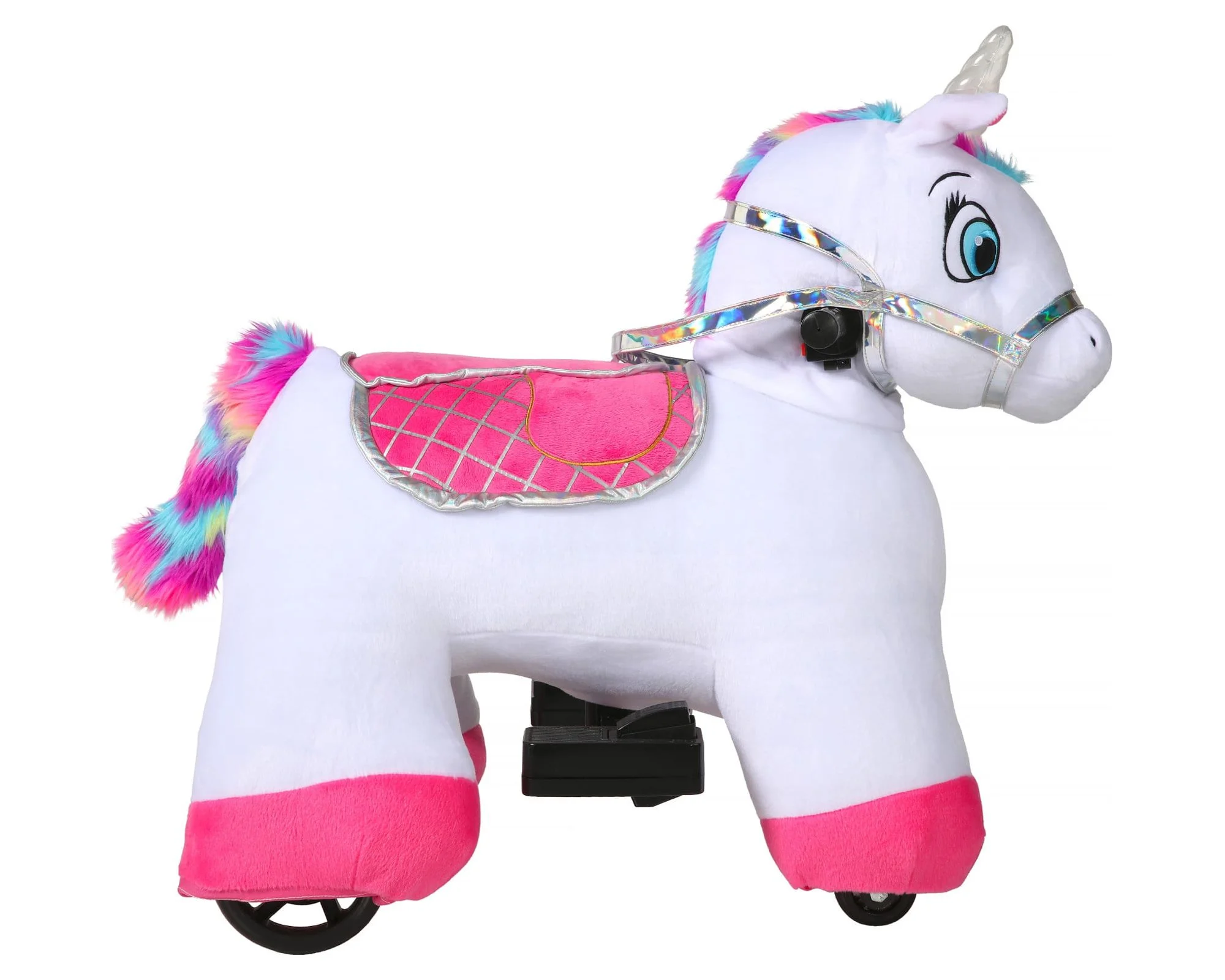 Dynacraft Stable Buddies 6-Volt Unisex Kids Ride-On for Age 1.5-3 Years - Cheap Fitting
