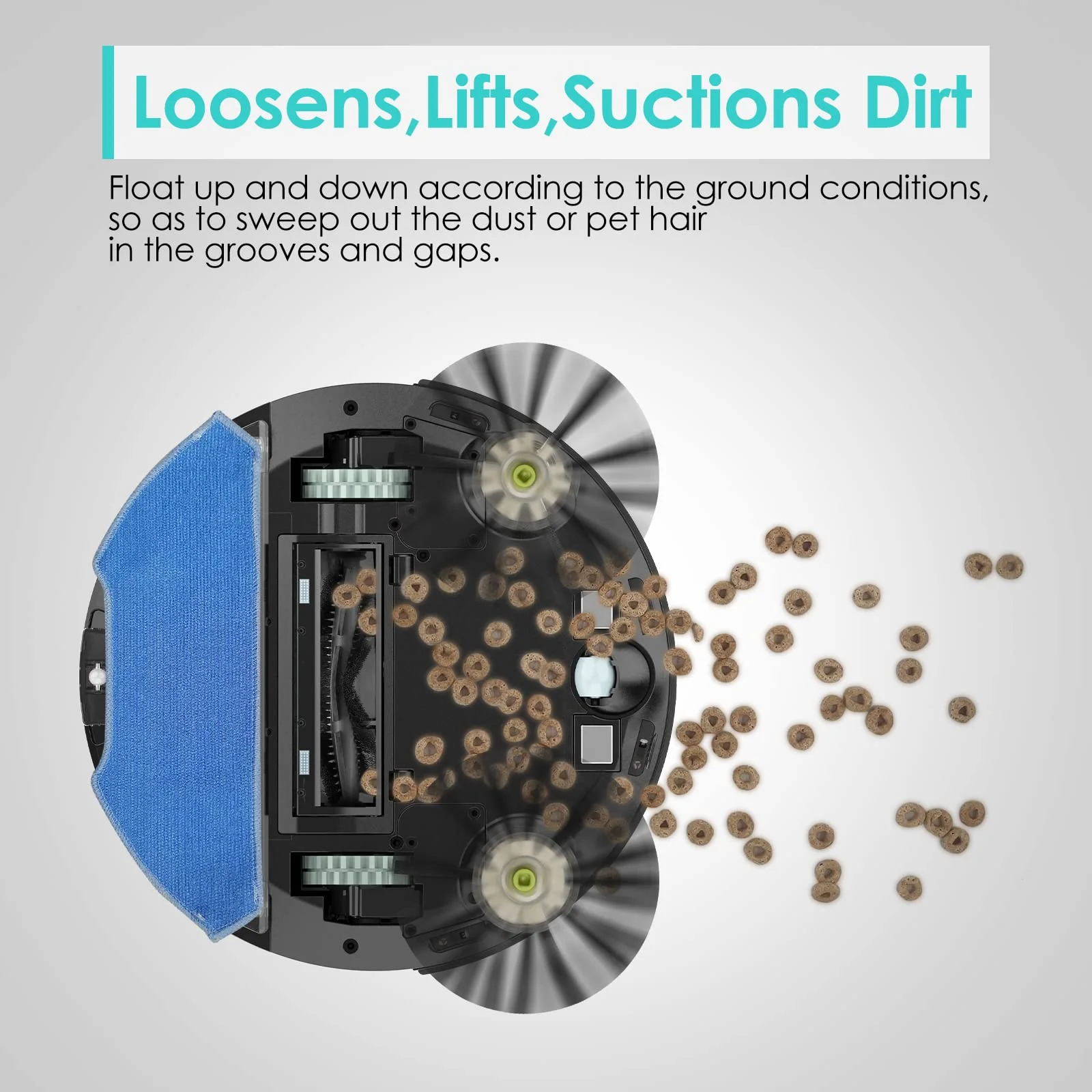 Lefant Robot Vacuum Cleaner and Mop, 3 in 1 Robotic Vacuum with Water Tank, Remote & APP & Alexa Control, Ideal for Pet Hair, Floor, Carpet(U180) - Cheap Fitting