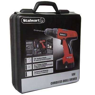Stalwart 18-Volt Cordless Drill 75-66007 - Cheap Fitting