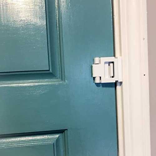 The Door Guardian – Door Lock for Out-Swinging Doors, Home Security Latch Device, Childproof, Easy to Install (Black) - Cheap Fitting