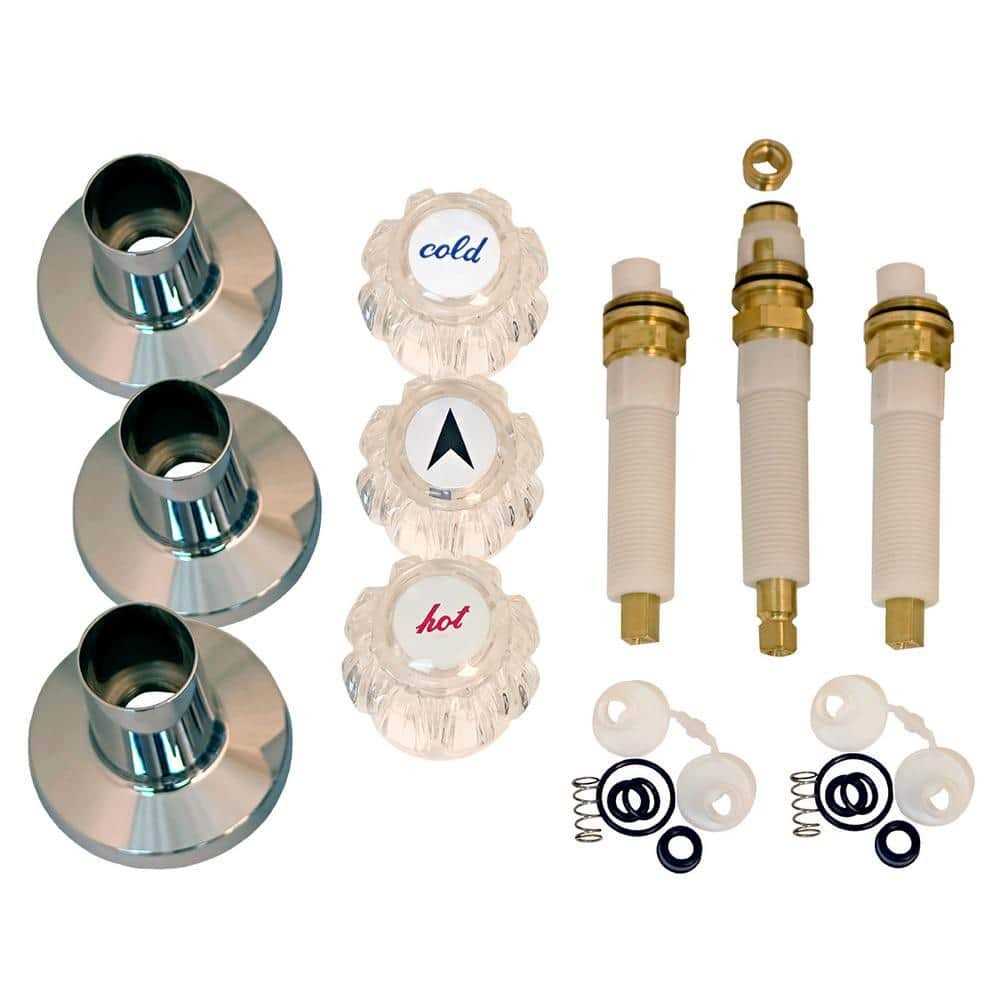Lincoln Products Tub and Shower Rebuild Kit for Sterling 3-Handle Faucets - Cheap Fitting