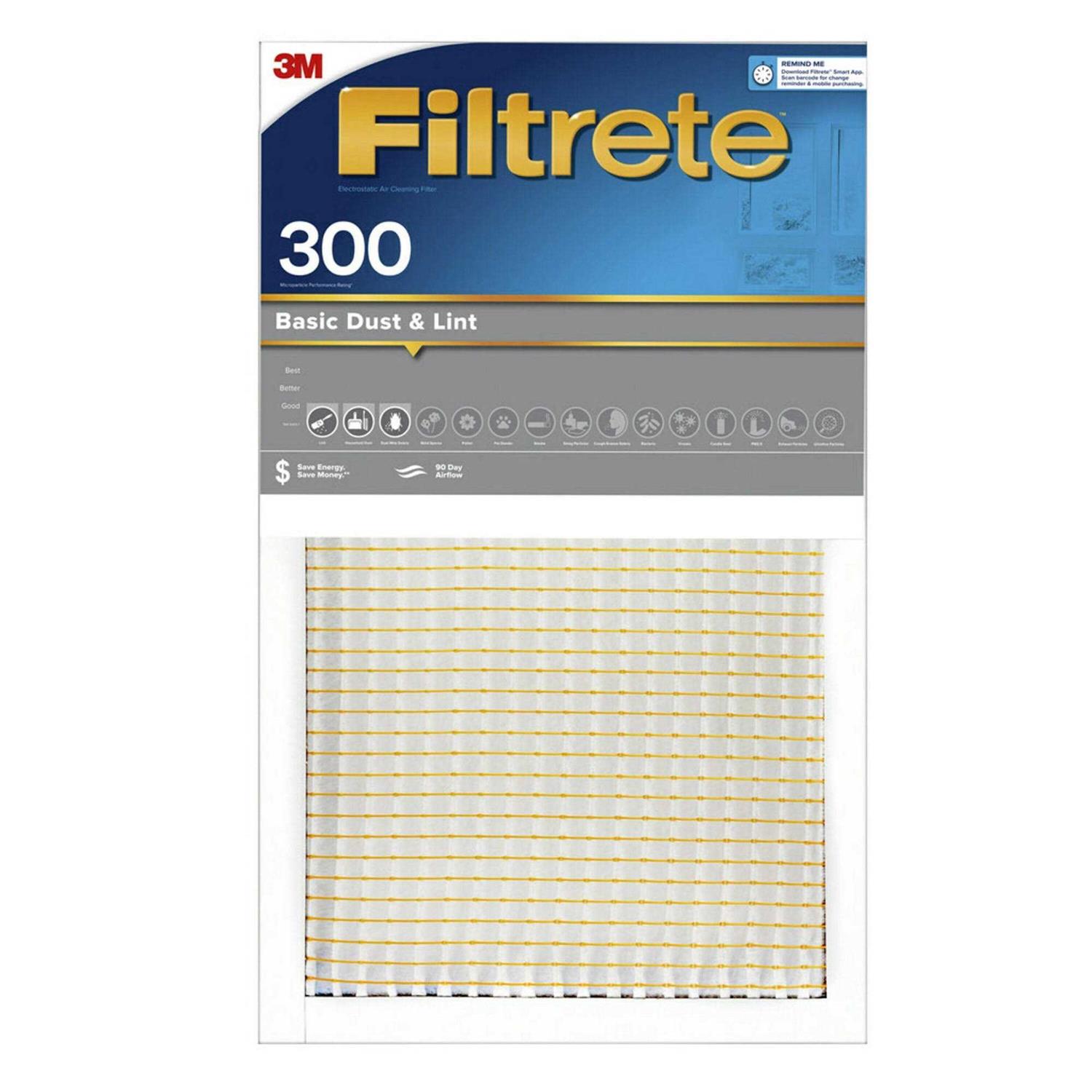 Filtrete Basic Dust & Lint Air Filter - Cheap Fitting
