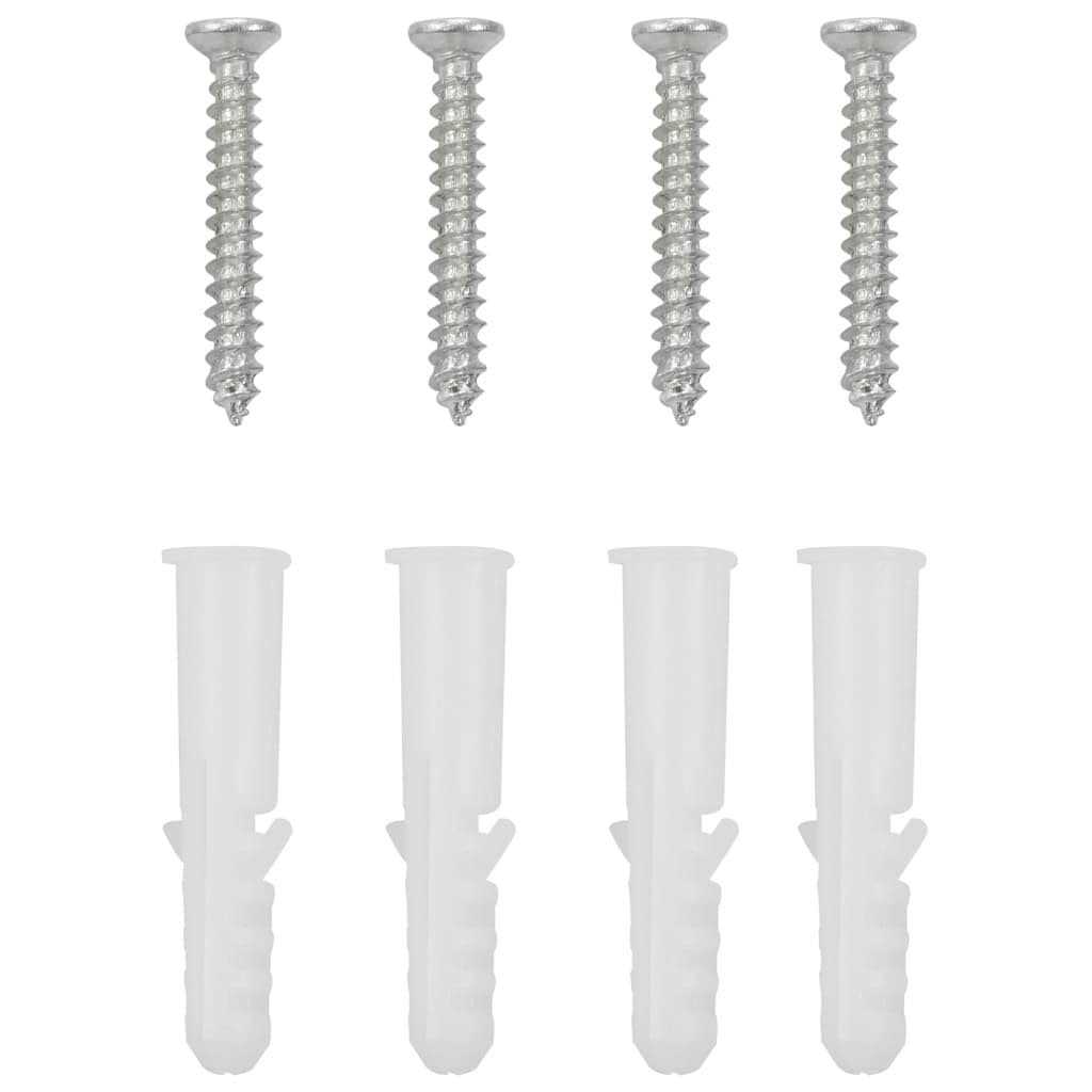 vidaXL Kitchen Backsplash Transparent Tempered Glass - Cheap Fitting