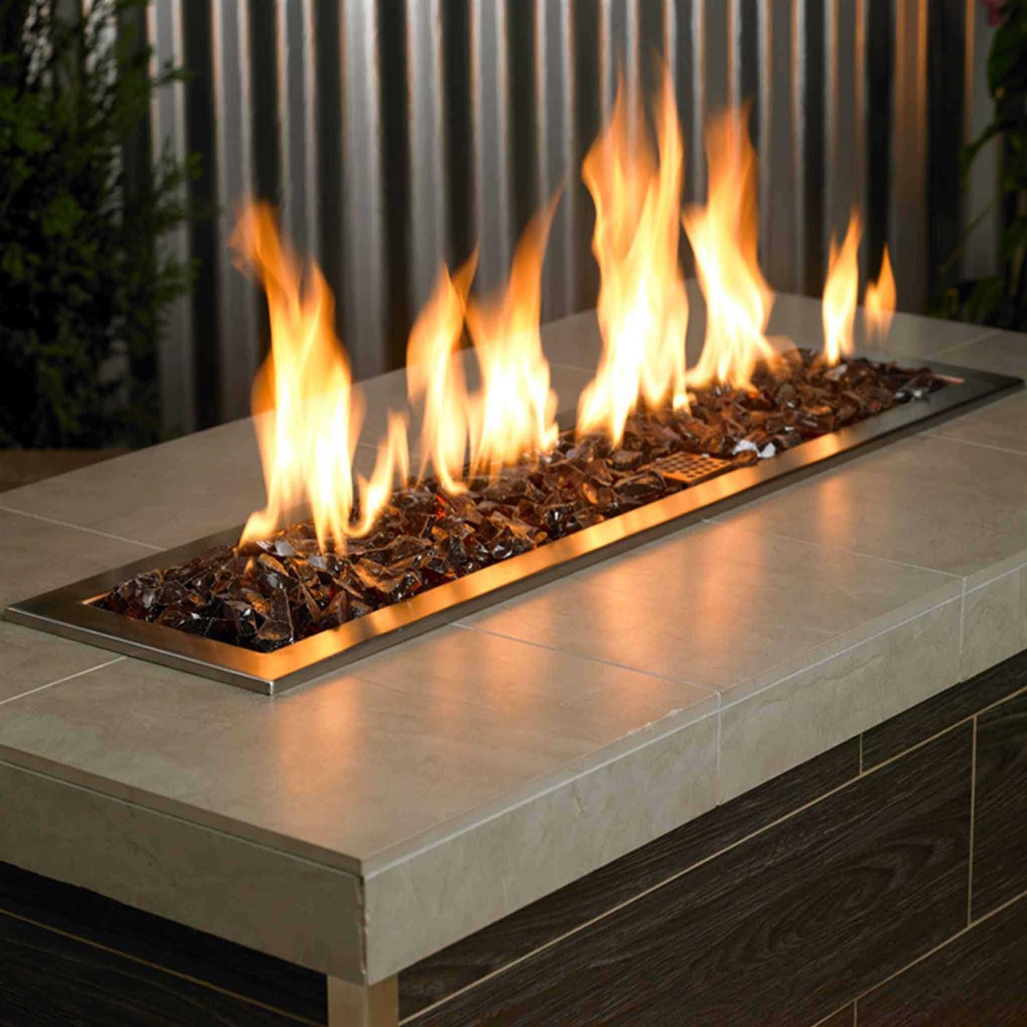 American Recycled Fire Pit Glass - Cheap Fitting