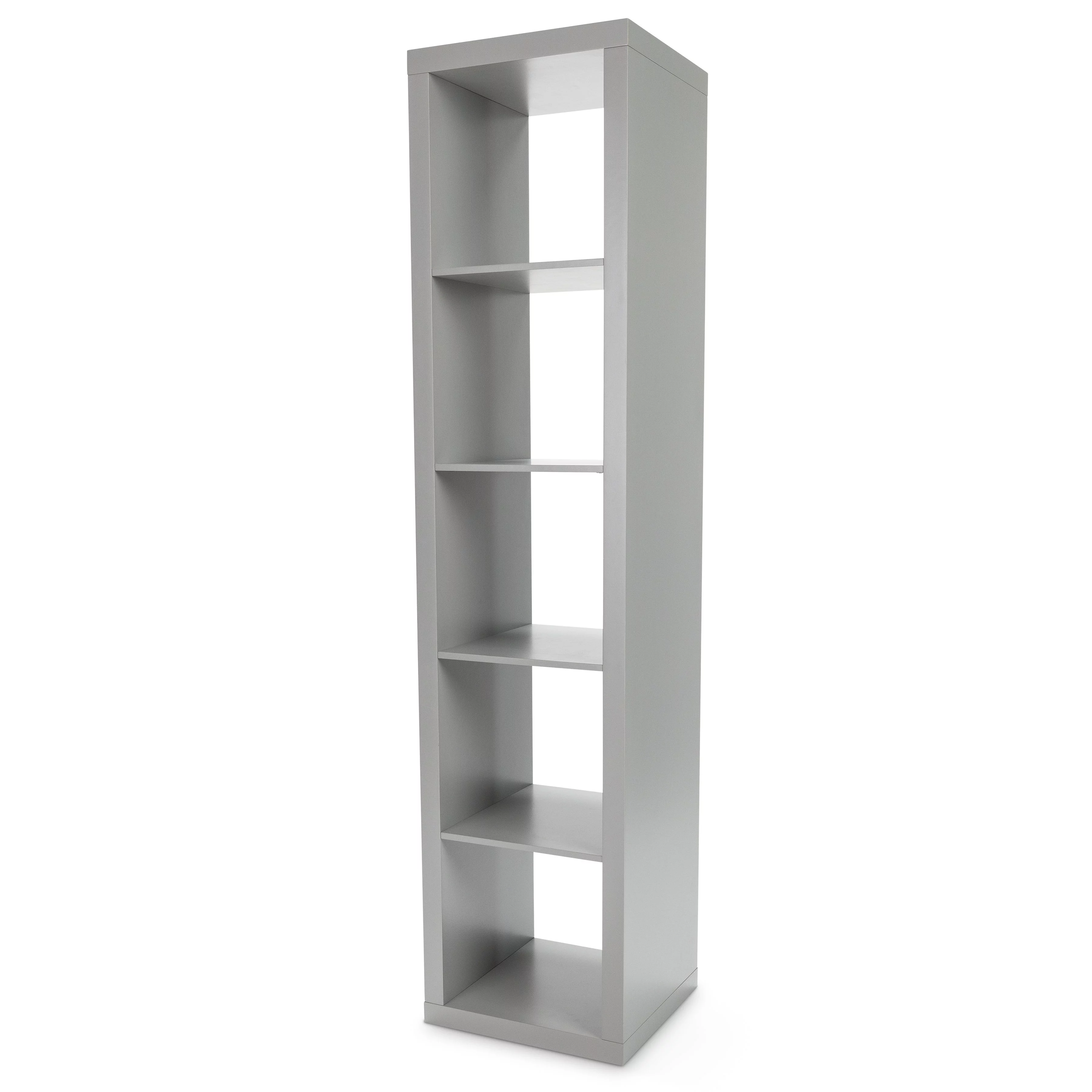 Better Homes & Gardens 5-Cube Vertical Storage Organizer, Solid Black - Cheap Fitting