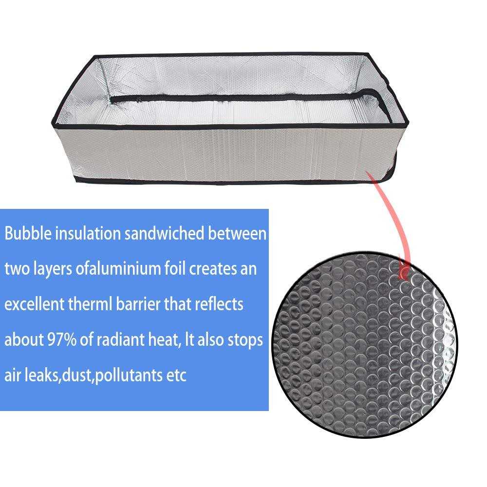 DGSL Attic Stairway Insulation Cover Premium Energy Saving Attic Stairs Door Ladder Insulator Pull Down Tent with Zipper 25 in x 54 - Cheap Fitting