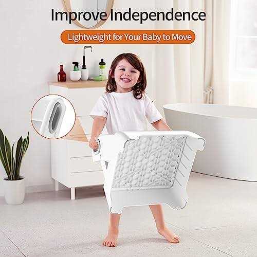 Toddler Step Stool Adjustable 2 Step Stools for Kids Removable Sitting Stool for Kitchen Counter Bathroom Sink Toilet Potty Training with Handles - Cheap Fitting