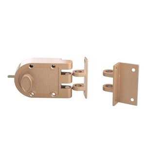Miseno MLK1019 Single Cylinder Keyed Entry Jimmy Proof Deadbolt - Cheap Fitting