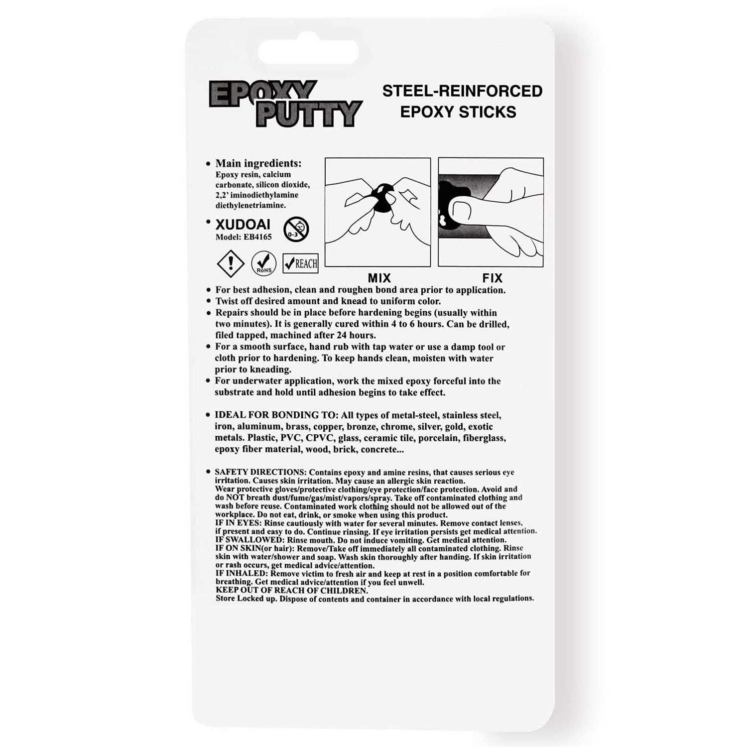 Epoxy Putty Repair Epoxy Putty Stick Metal Filler Pipe Repair Hard Plastic Ceramic Fibreglass Stone Glass Hole Filler - Cheap Fitting