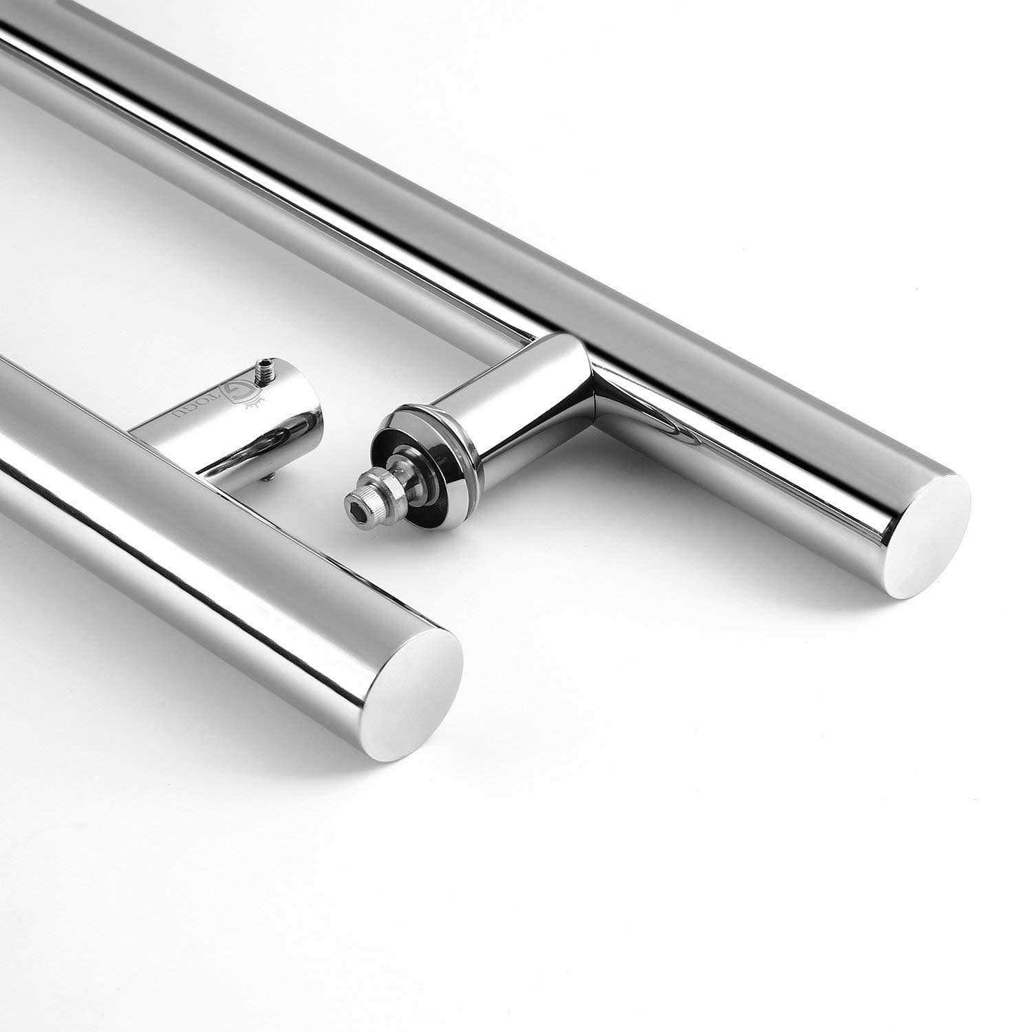 Togu TG-6012 60 inches Solid Standoffs Heavy-duty Commercial Grade-304 Stainless Steel Push Pull Door Handle/barn Door Pull h - Cheap Fitting