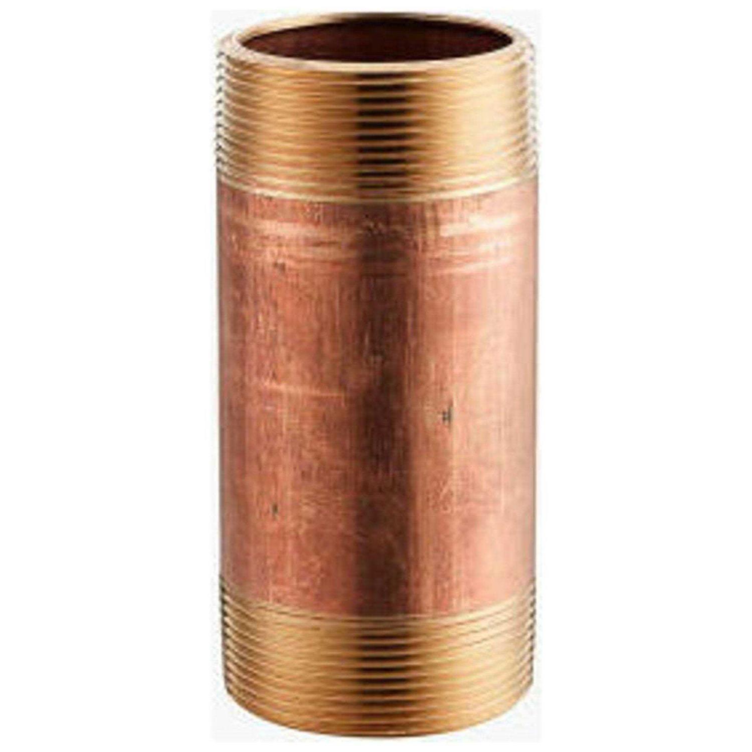 Merit Brass Lead Free Red Brass Pipe Nipple - Cheap Fitting