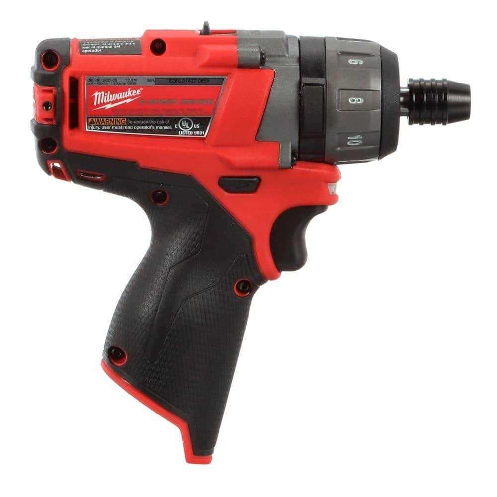 Milwaukee M12 FUEL 12V Lithium-Ion Brushless Cordless 1/4 in. Hex 2-Speed Screwdriver with 2.0 Ah Compact Battery - Cheap Fitting