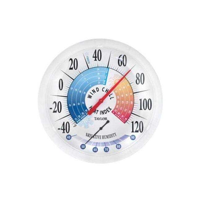 Taylor Wind Chill/Heat Index Thermometer and Hygrometer - Cheap Fitting