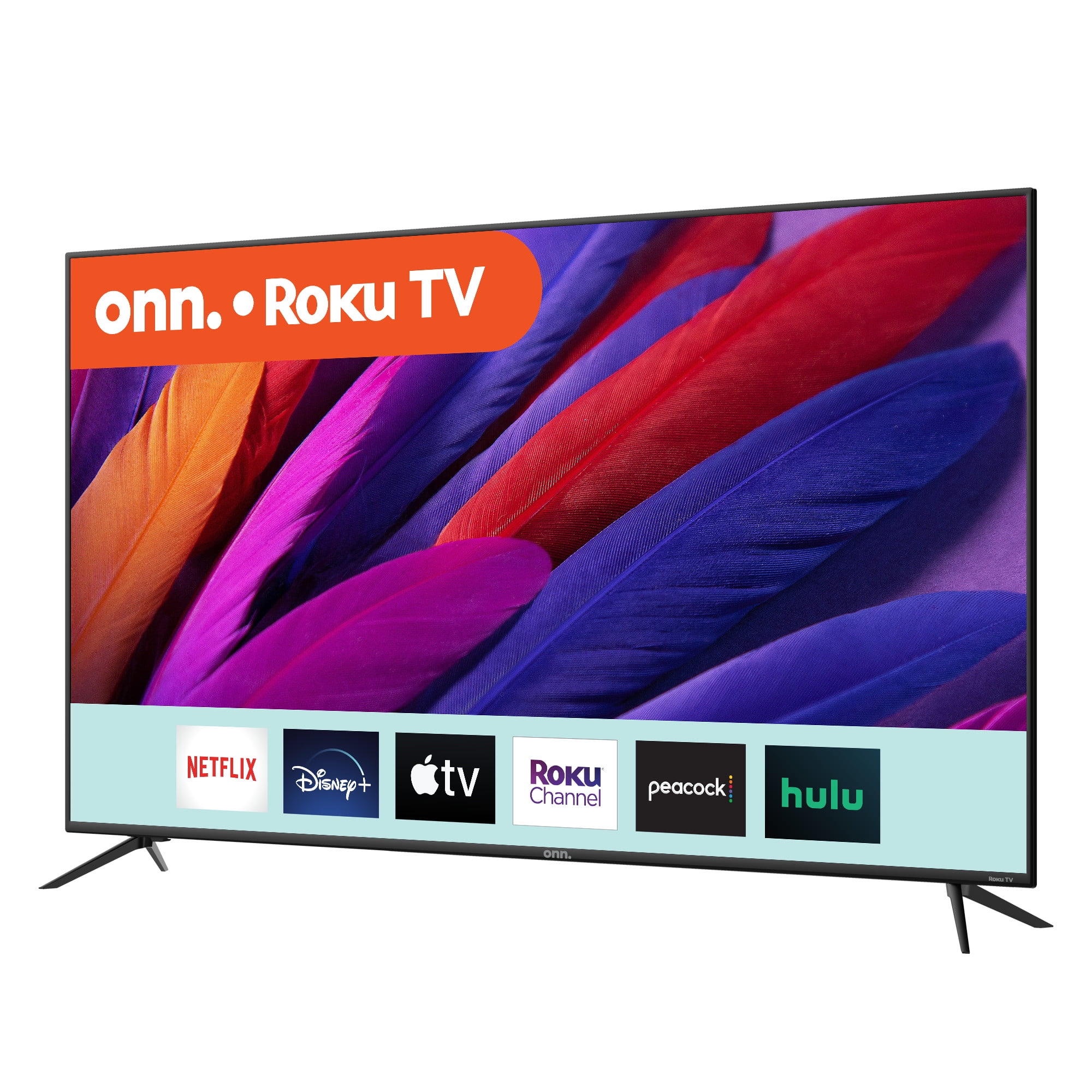 onn. 70” Class 4K UHD (2160P) LED Roku Smart Television HDR (100012588) - Cheap Fitting
