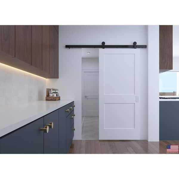 RESO 80 in. Double Panel Solid Core Primed - Cheap Fitting