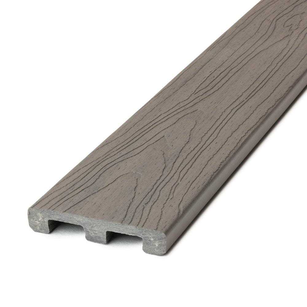 Tropics Tidal Gray Grooved Composite Deck Board - Cheap Fitting